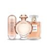 Carolina Herrera 212 VIP Rosé,  Paco Rabanne Olympéa et Chanel COCO Mademoiselle